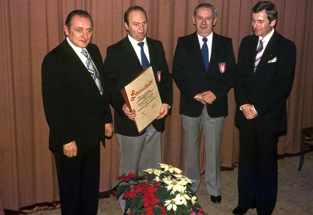 1977 - Siegfried Börsig wird zum Stadtkapellmeister ernannt